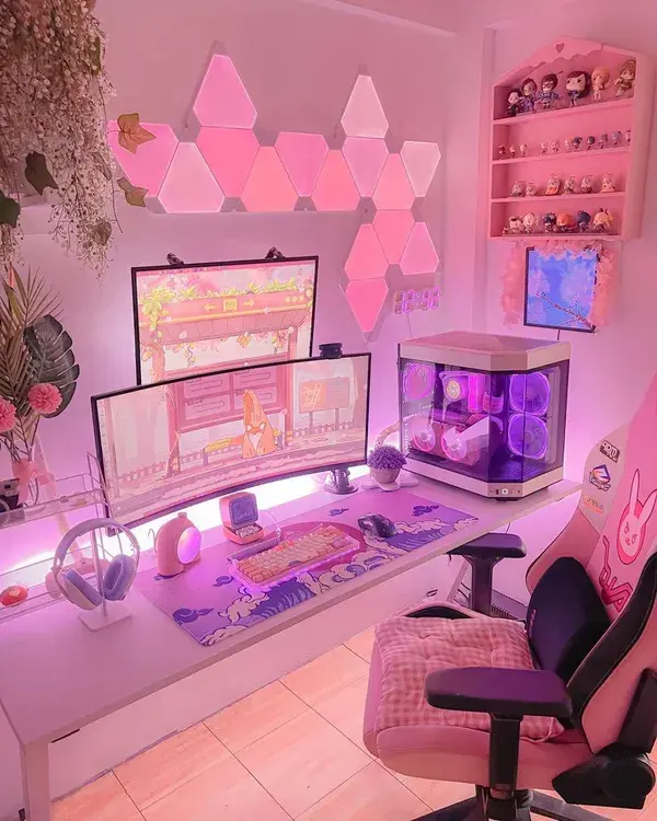 30 Cutest Desk Setups For A Fun Workspace