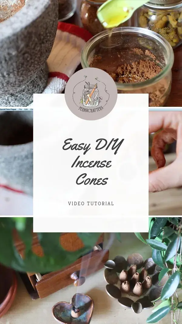 Easy DIY Incense Cones Recipe