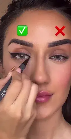 How to get lifted EYES with eyeliner 🤎 Credits:@youngcouture