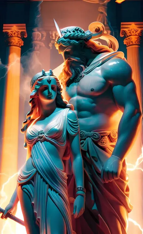 Zeus y Hera