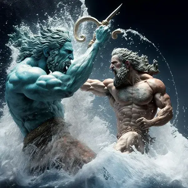 Zeus vs Poseidon