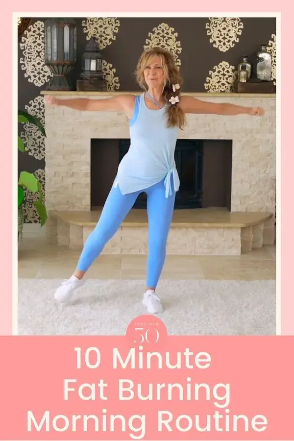 10 Minute Fat Burning Morning Routine | Low Impact Cardio!