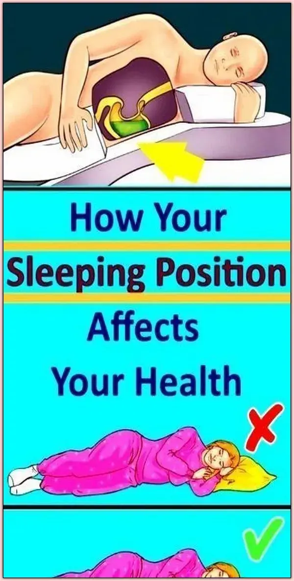 How Your Sleeping Position Affects Your Health