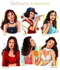 90s bollywood actresses fanart