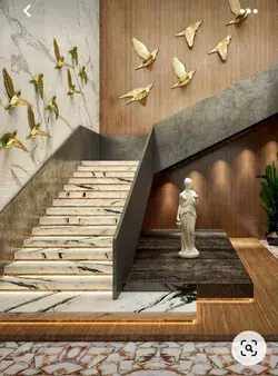 aesthetic stairs wall decoration ideas modern