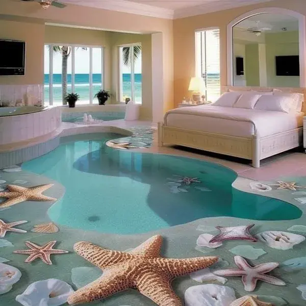 Beachy Bedrooms🌊🐚⛵️🧜‍♀️🏖