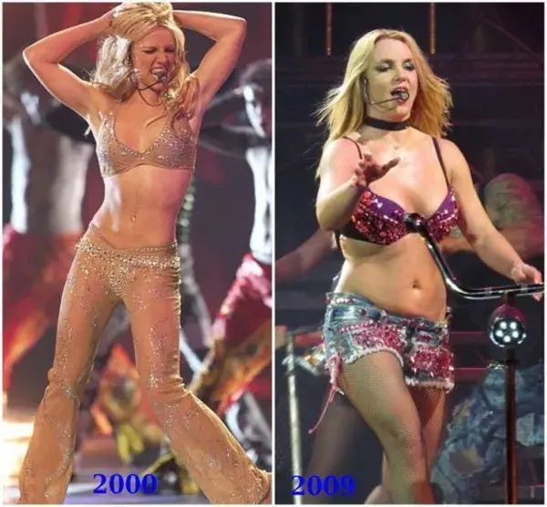 Britney Spears to present the weight changes