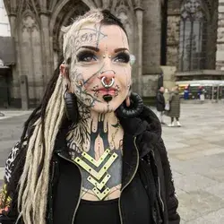 Heavily Tattooed And Pierced Freaks – Part 12