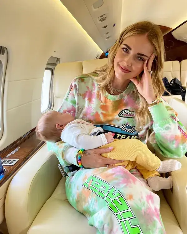 Chiara Ferragni and Vittoria