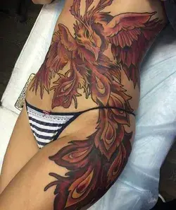 57 Phoenix Tattoos