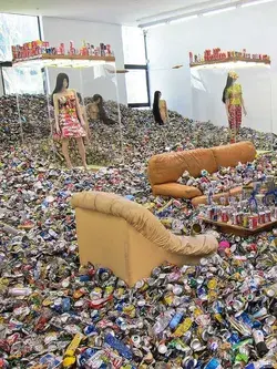 Thomas Hirschhorn filled entire museum with garbage