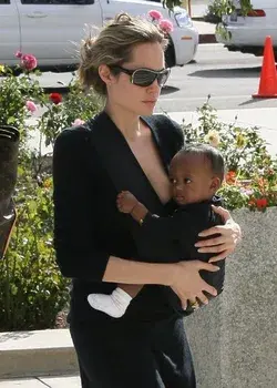 Angelina jolie and her son