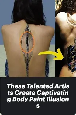 These Talented Artists Create Captivating Body Paint Illusions
