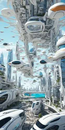 Futuristic City In The City