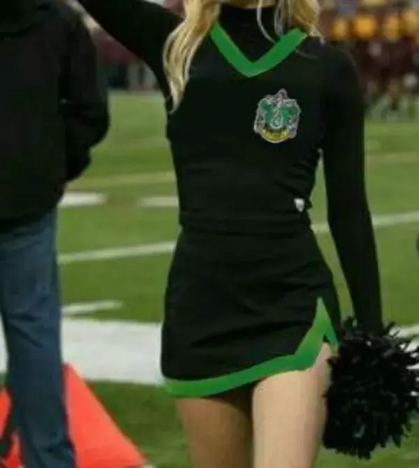 Slytherin cheerleader uniform