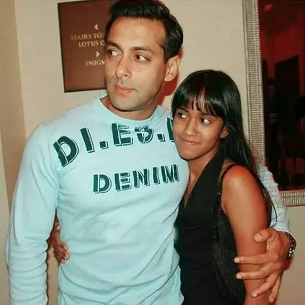 Salman Khan with Sister Arpita 