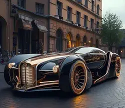 FUTURISTIC LUXURY CAR