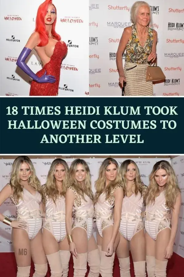 18 Times Heidi Klum Took Halloween Costumes To Another Level