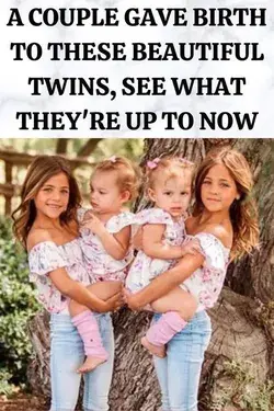 A Couple Gave Birth To These Beautiful Twins, See What They're Up To Now