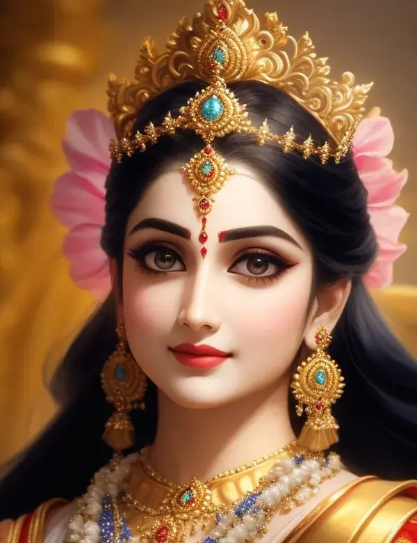 Picture of Radha generated by AI