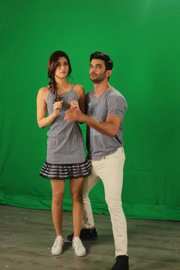 Sushant Singh Rajput and Kriti Sanon