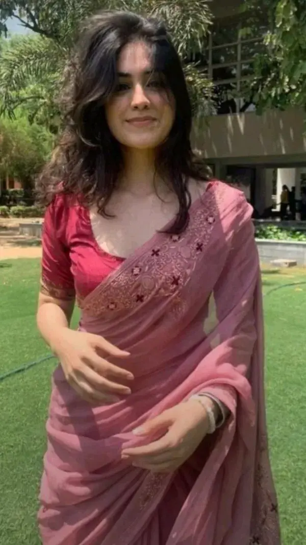 simple saree 🌼