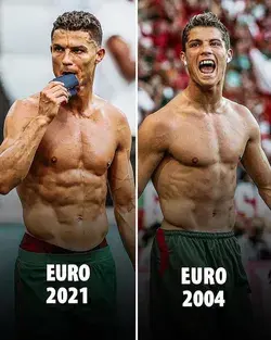 Cristiano Ronaldo 2004vs 2020