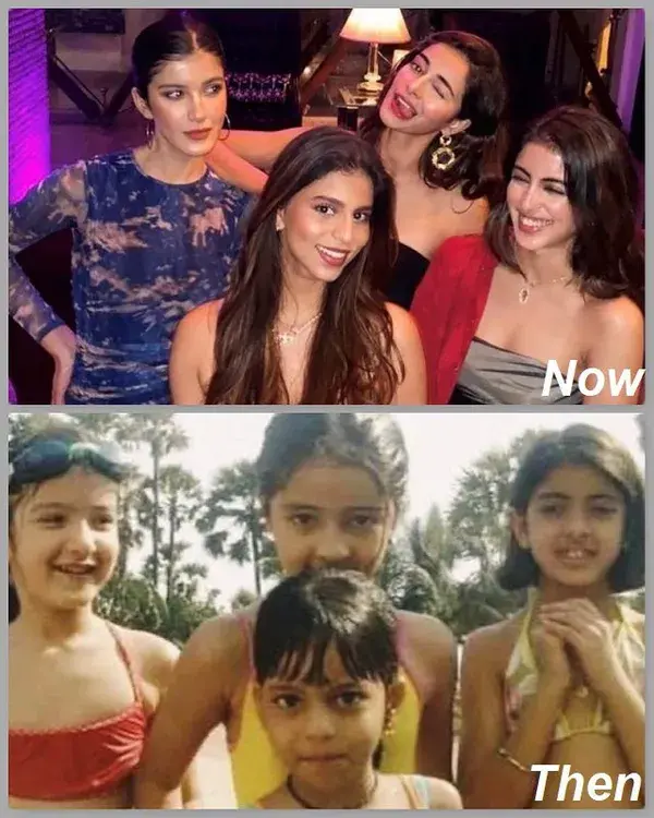 Ananya Panday Suhana khan Shanaya Kapoor navya nanda