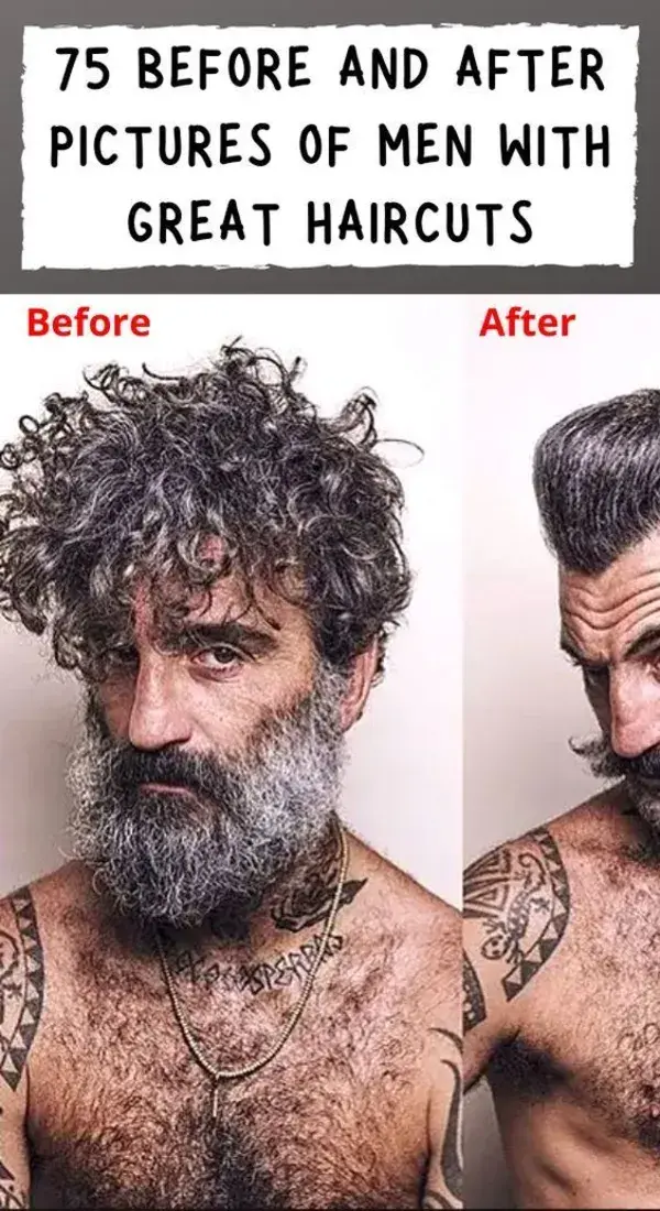 75 Before And After Pictures Of Men With Great Haircuts