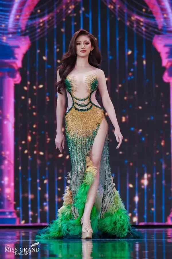 𝗣𝗿𝗲𝗹𝗶𝗺𝗶𝗻𝗮𝗿𝘆 𝗖𝗼𝗺𝗽𝗲𝘁𝗶𝘁𝗶𝗼𝗻 Evening Gown Miss Grand Thailand 2023