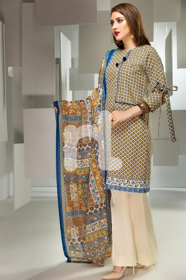 Most Beautiful Kameez with Trouser Dresses For Girls