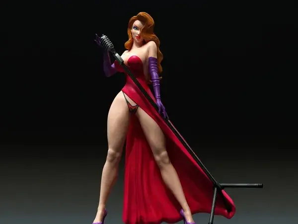 Onicron - Jessica Rabbit - 3D STL Digital Shape File Format