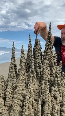 Drip sandcastle