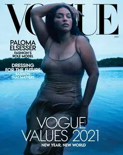 Paloma Elsesser is Vogue's Third January Cover Star