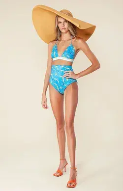 Missoni - 2-Piece Asymmetroc Chevron Bikini Set