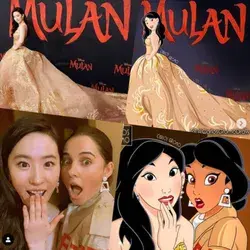 Disney lovers Mulan and jasmine
