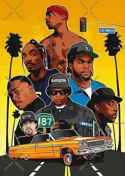 West Coast Rapper Legends Hip-hop