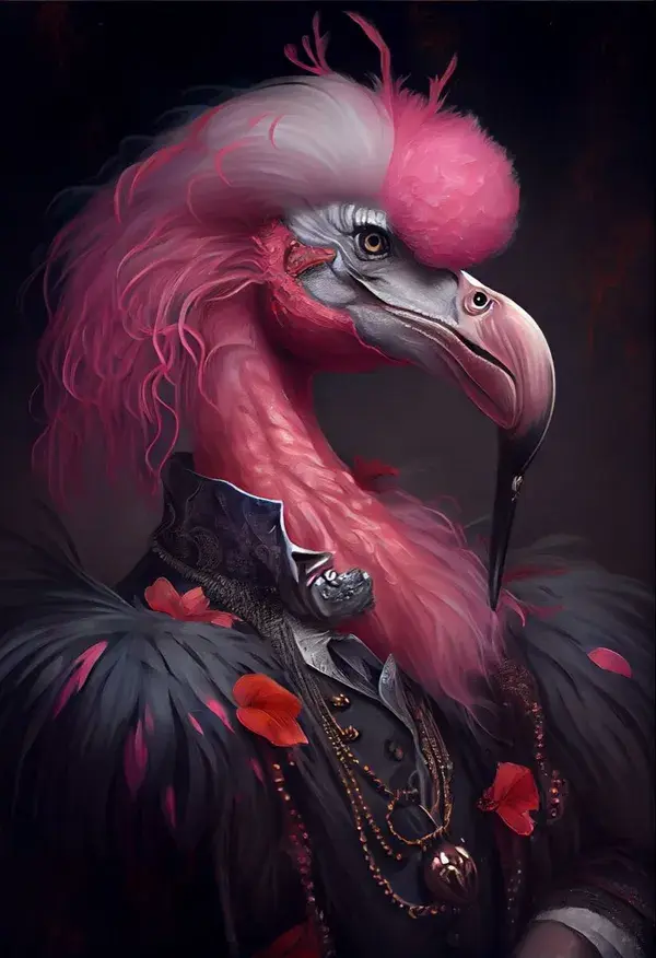 Flamingo gothic