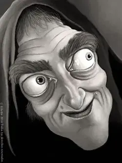 Marty Feldman is Igor in "The Young Frankenstein"