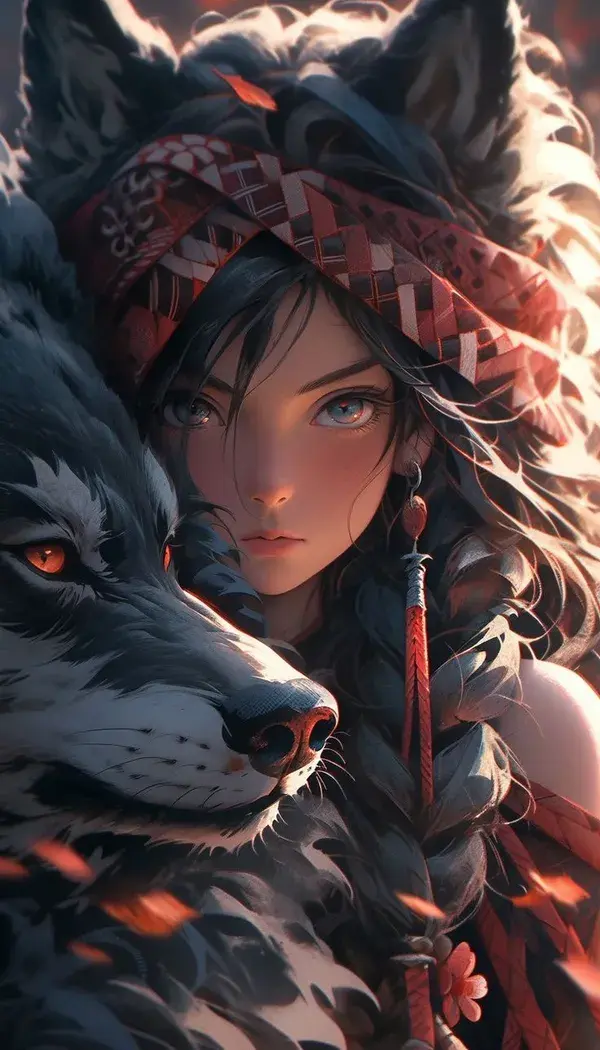 The Adventure of a Baby Warrior and their Loyal Canine Companion"