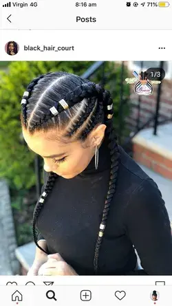 Super cool trendy new braided hairs for girls 2023