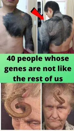40 people whose genes are not like the rest of us