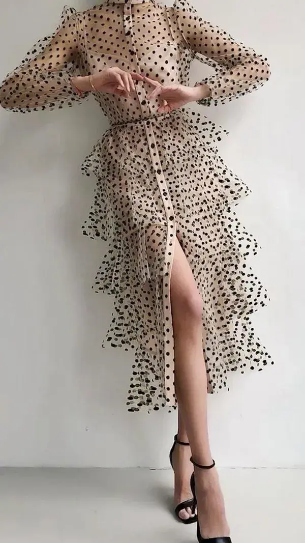 Polka dot dress