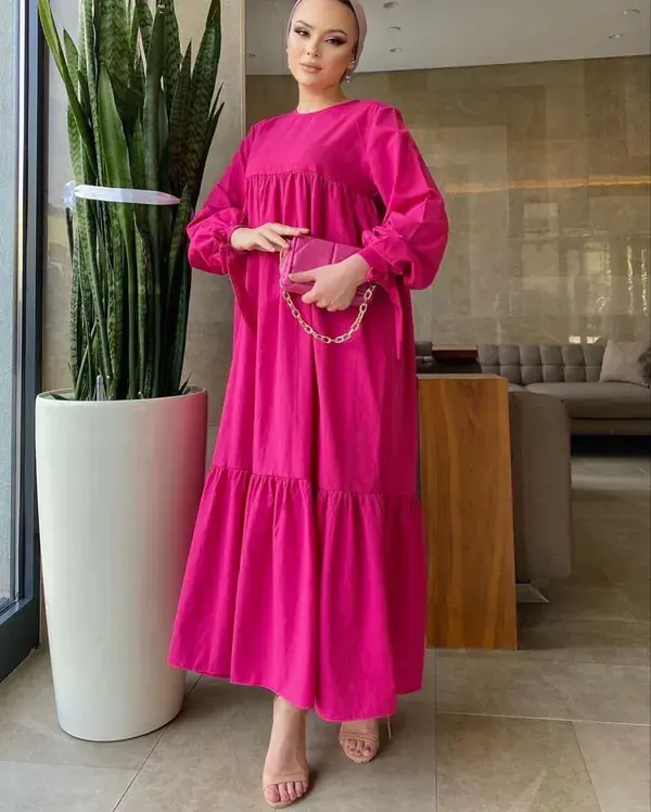 Cute and beautiful casual tea length dress A beautiful casual tea length dress  new style  tea lengt