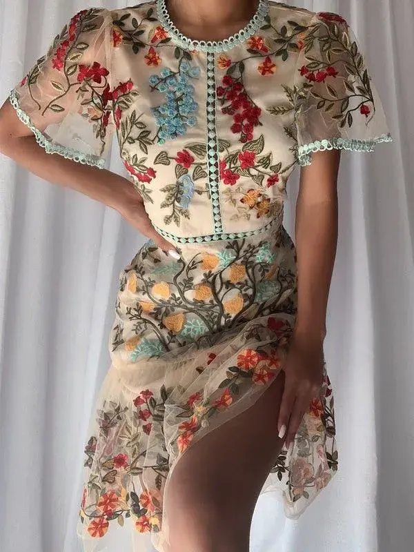 'FLORA' DRESS