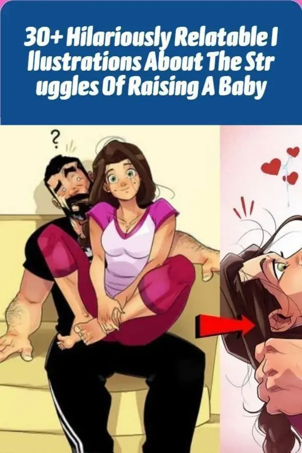 30+ Hilariously Relatable Illustrations About The Struggles Of Raising A Baby