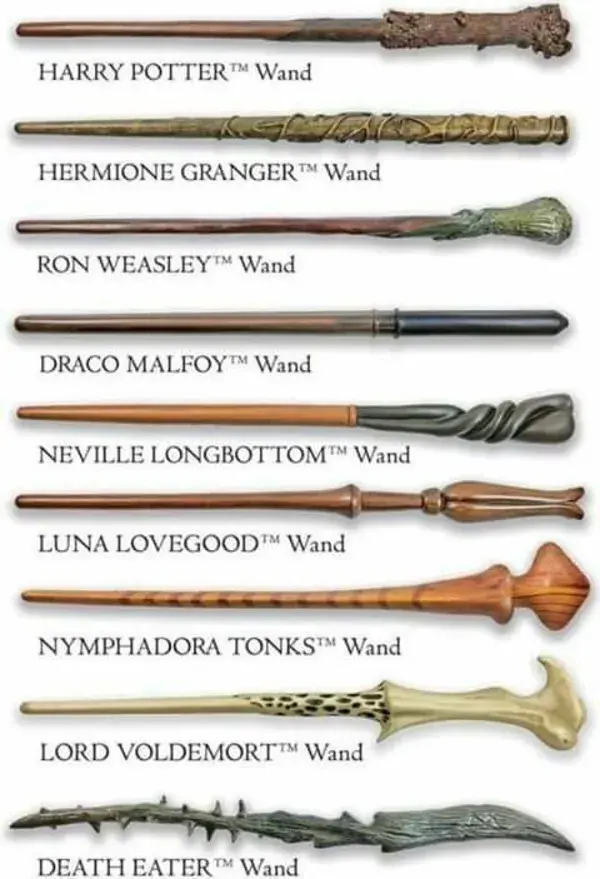 Harry Potter characters wand ( Harry Potter karakterlerinin asaları )