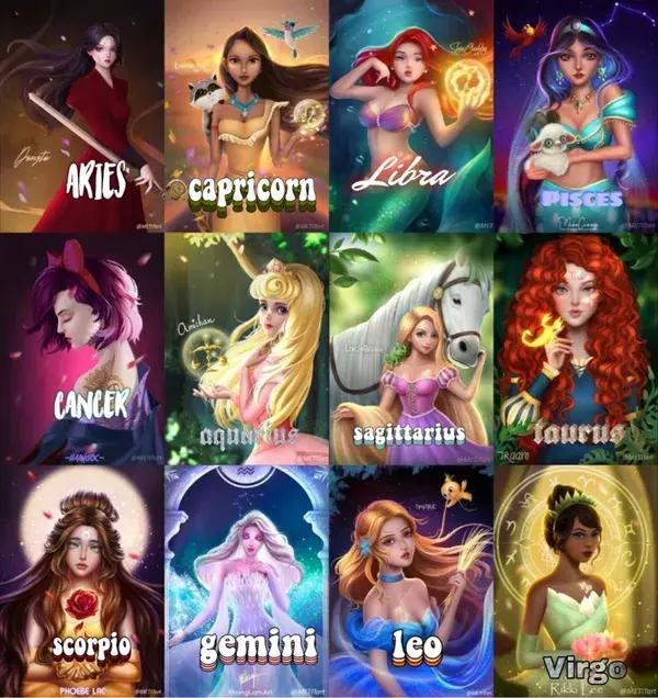 Which Disney Princess are you?🌩🍓✨