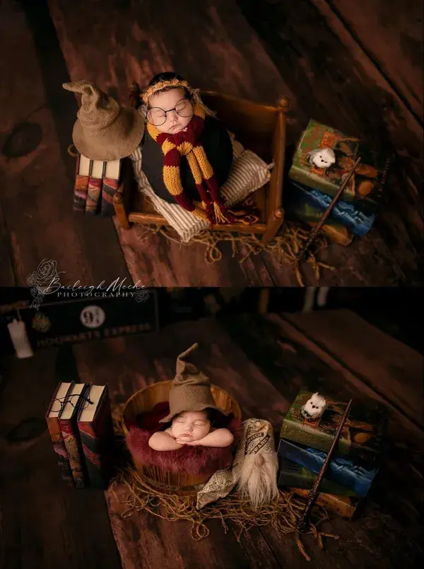 Harry Potter Themed Newborn Session