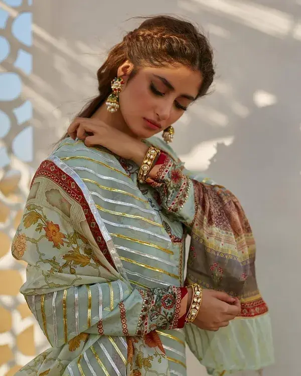 Sajal Ali - Mehndi Dresses for Weddings